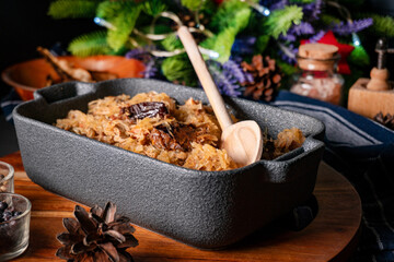 Bigos - traditional Polish food.
