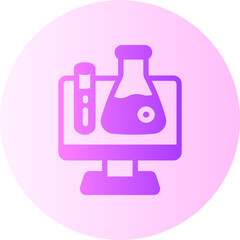 Computer Lab gradient icon