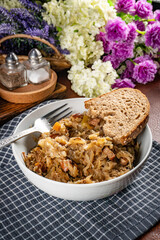 Bigos - traditional Polish cuisine.
