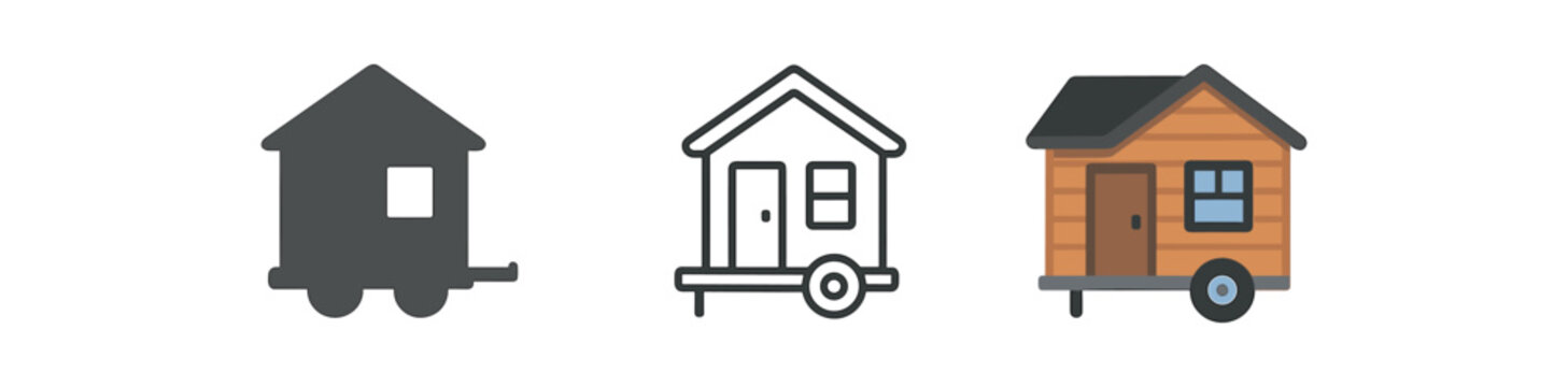 tiny home life tiny house on wheels side view