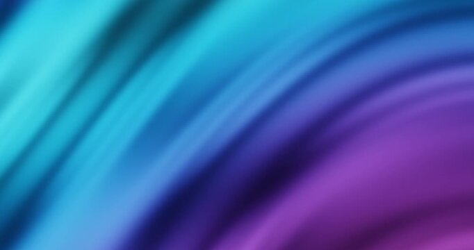 Soft abstract motion background with smooth flowing gradients in blue, turquoise, and purple tones