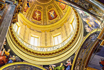Savona, Italy; July 20, 2025: Interior of the Cathedral of Savona, also known as the Cathedral of Our Lady of the Assumption