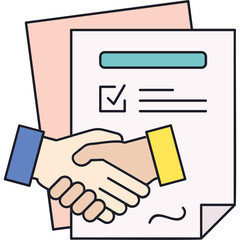 Contract Compliance Sticker