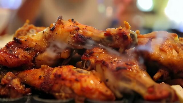 Sizzling Fajita Chicken on Stone Plate
