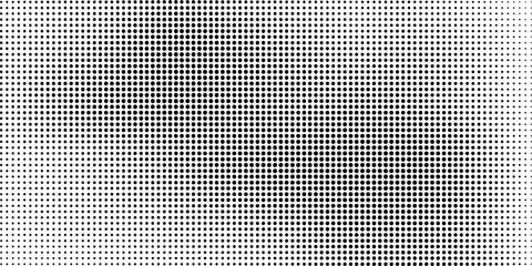 Fototapeta premium Grunge halftone gradient background. Faded grit noise texture