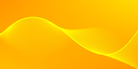 abstract gradient orange background. minimalist orange background. abstract wavy lines background.