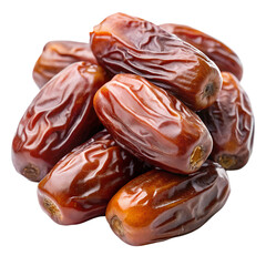 Dry Dates Fruit Isolated on Transparent Background PNG