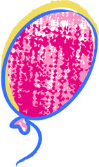 Crayon Balloon