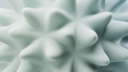 3d rendering of abstract structure showing intricate shapes and forms in a close view capturing fine details and textures