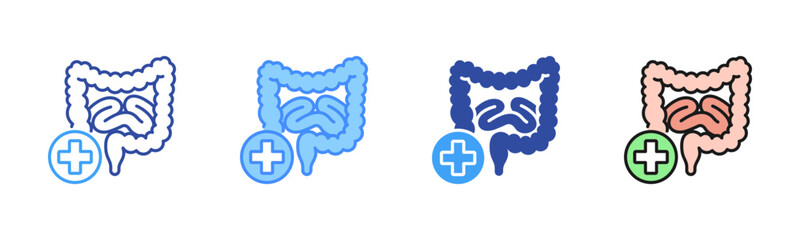 Gastroenterology Icon, Multi Styles Icon Set