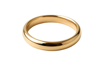 wedding rings isolated on white