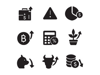 set of icons for web