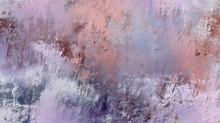 Impressionist Brushstrokes Abstract Texture with Soft Pastels.