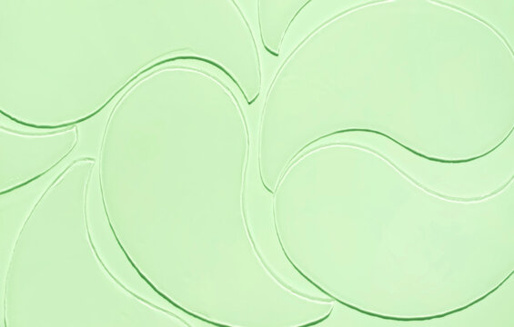 Cosmetic swatch green eye patches pattern background