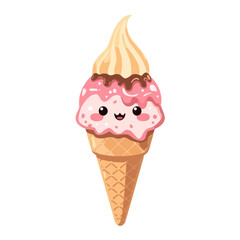 Cute Delicious Ice Cream Design Very Cool