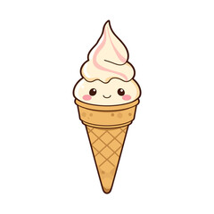 Cute Delicious Ice Cream Design Very Cool