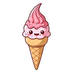 Cute Delicious Ice Cream Design Very Cool