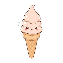 Cute Delicious Ice Cream Design Very Cool