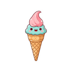 Cute Delicious Ice Cream Design Very Cool