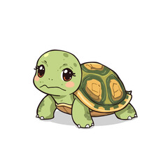 Cute Turtle Cartoon Very Cool
