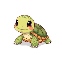 Cute Turtle Cartoon Very Cool