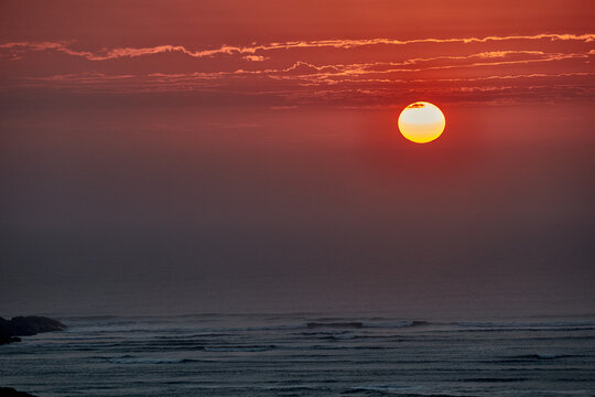As the sun sinks into the Pacific, Chicama reveals its timeless rhythm&mdash;golden light, endless horizon, and the longest wave on Earth flowing in perfect silence.