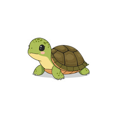 Cute Turtle Cartoon Very Cool