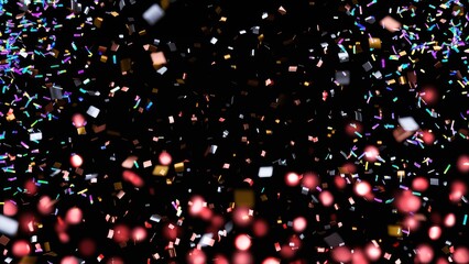 Abstract colorful bright bokeh background