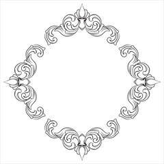Luxury Traditional Floral Illustration Design