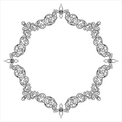 Luxury Traditional Floral Illustration Design