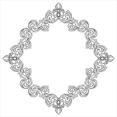 Luxury Traditional Floral Illustration Design