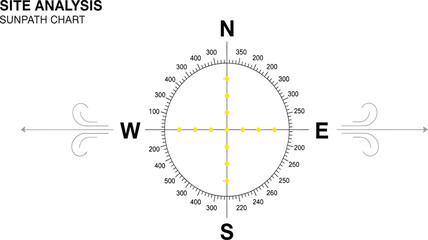 Naklejka premium Vector illustration featuring a compass old clock and abstract background for business planning infographic design