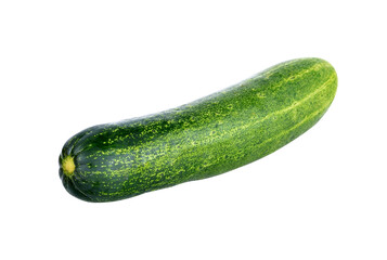Cucumber isolated on white background, transparent png