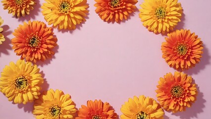 A floral background