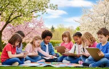 Joyful Spring Outdoor Activities Together