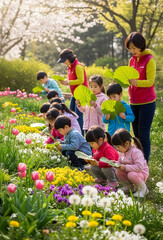 Joyful Spring Outdoor Activities Together