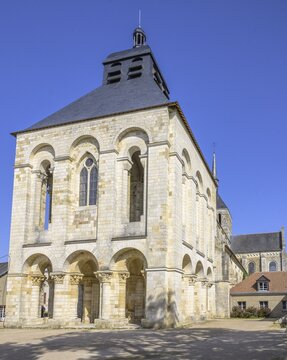 Abbey of Fleury (Benedictines), Saint-Beno&icirc;t-sur-Loire, D&eacute;partement Loiret, France