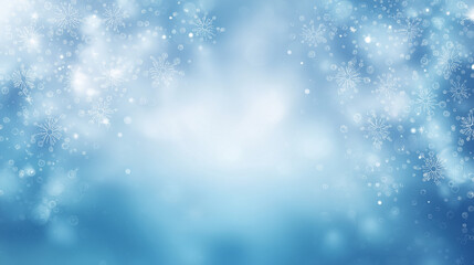 Fototapeta premium Abstract Medical Science Background Blue Circular Bokeh