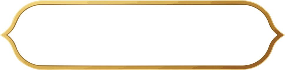 Obraz premium Elegant Ornate Gold Frame for Photos and Invitations