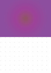 Minimalist Two Tone Abstract Background with Purple Gradient and White Dotted Grid