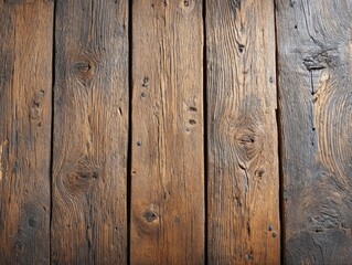 Obraz premium Rustic brown wood panel background pattern for creative projects and designs