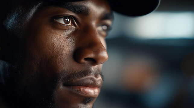 Faceless portrait of gold industry worker highlighting details of their craftsmanship with soft focus background emphasizing skilled labor, precious metal production professional, defocused - Powered by Adobe
