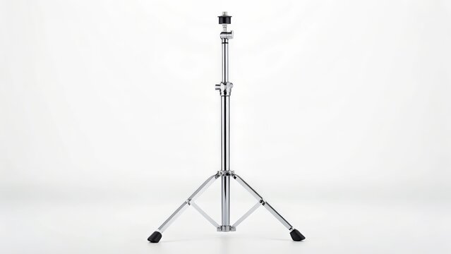 Polished Aluminum Cymbal Stand for Drum Kits