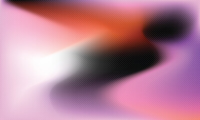 Vibrant purple and pink gradient with a modern digital dot pattern abstract background vector