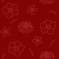 Chinese New Year Seamless Pattern Design