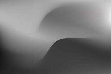Grey black and white Abstract gradient mesh blurred backgrounds holographic texture banner eps 10	