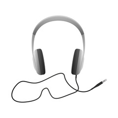 Headphones with audio cable