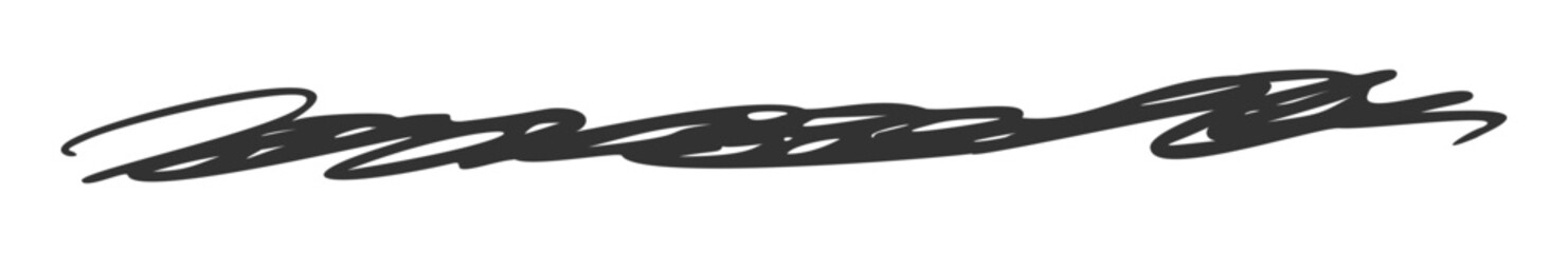 Scribble doodle heavily shaded area