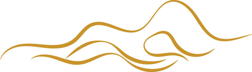 Chinese Cloud Line Art Decorative Ornament