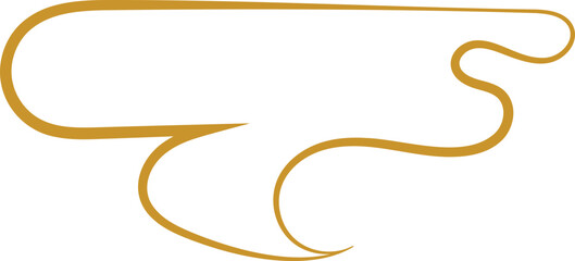 Chinese Cloud Line Art Decorative Ornament